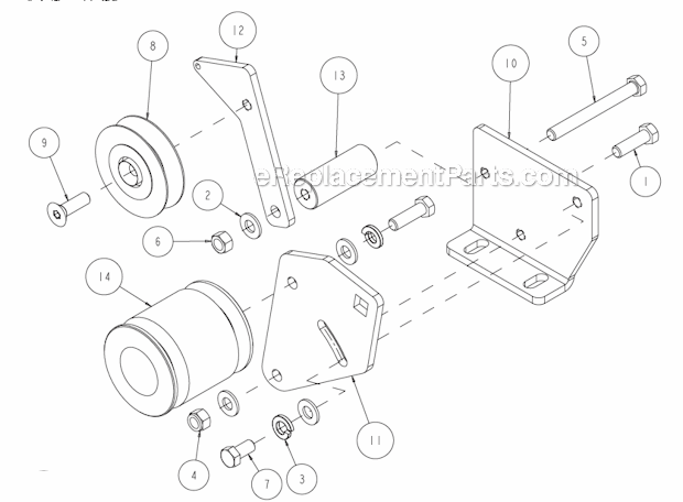 Page F Diagram and Parts List for MK-4024KB  MK Diamond Concrete Saw